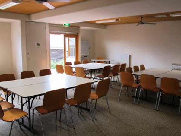 Indoor meeting space